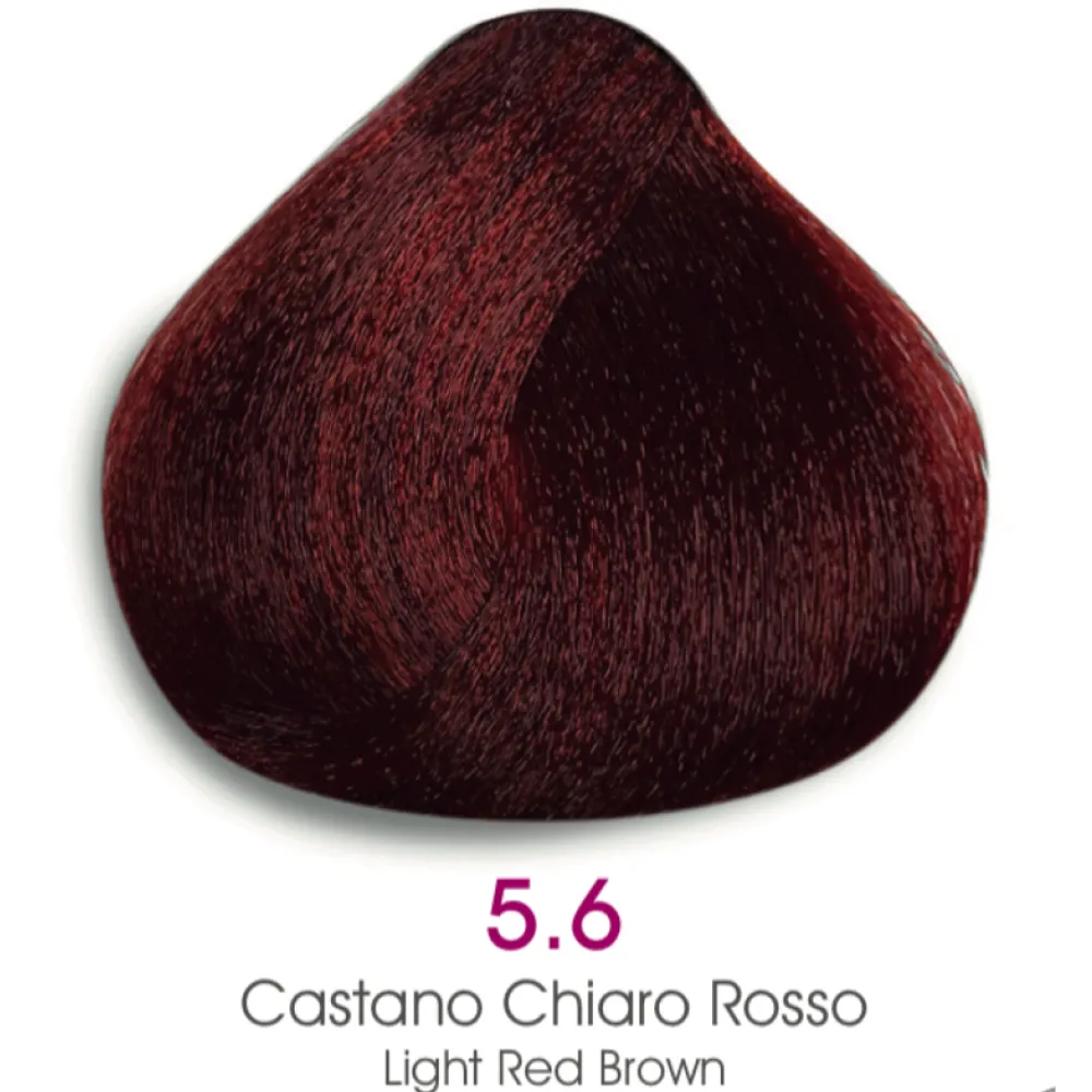 TMT Milano Art Collection Crema Colorante Luminacolor 5.6 Marrón Rojizo Claro 100ml - 1